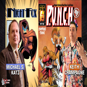 Neuro-Diverse vs. Cryptids! Keith Champagne P.U.N.C.H.s his way into the Superhero Genre