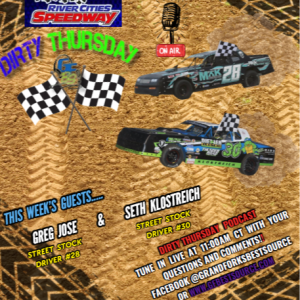 RCS DIRTY THURSDAY - with Street Stock Drivers #28, Greg Jose & #30, Seth Klostreich - 5-22-2024