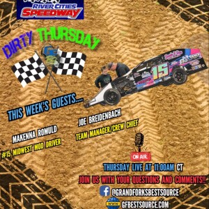 RCS Dirty Thursday - with MW Mod Driver #15, MaKenna Romuld, Jr 1 Wing Kart Driver #15 Kamber Obregon, Crew Chief/Team Manager, Joe Breidenbach & Guest Host, MW Mod Driver #B0, Jory Berg- 8-15-2024