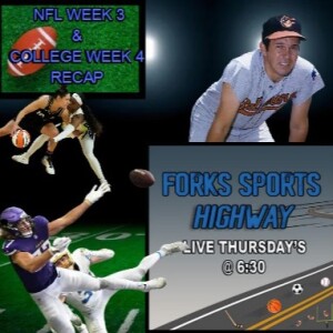 Forks Sports Highway - Lillard Heads to Playoffs; Aces’ Perfect Playoffs; USFL-XFL Merger; The Human Vacuum Passes - 9-28-2023