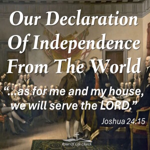 Our Declaration Of Independence From The World