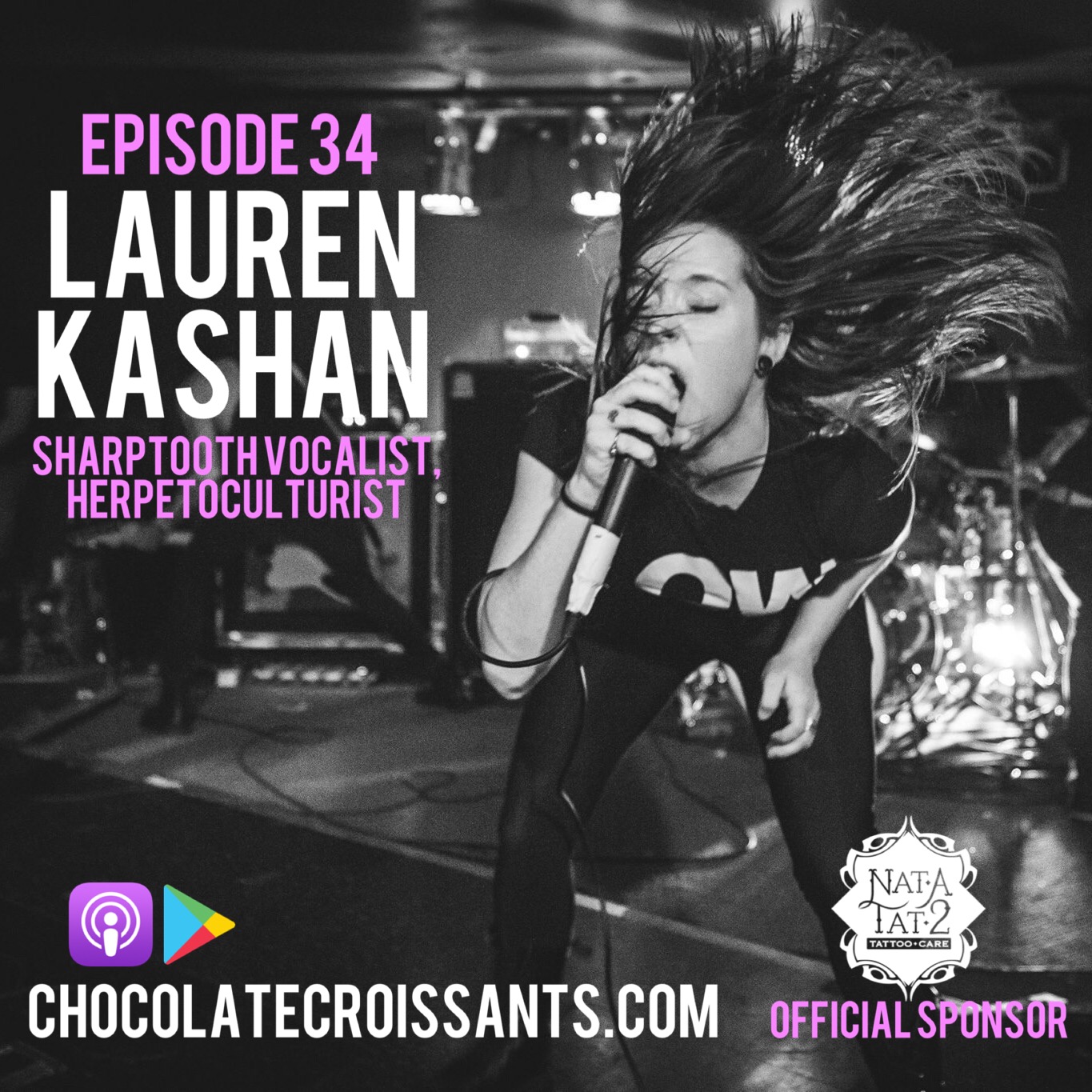 Episode 34: Lauren Kashan (Sharptooth Vocalist, Herpetoculturist)