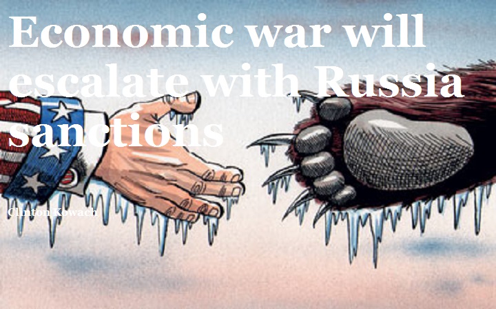 Economic war will escalate with Russia sanctions