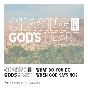 What Do You Do When God Says No? - Pastor Glen Barnes (2020-10-11)