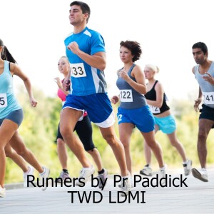 Runners by Pr Paddick TWD LDMI