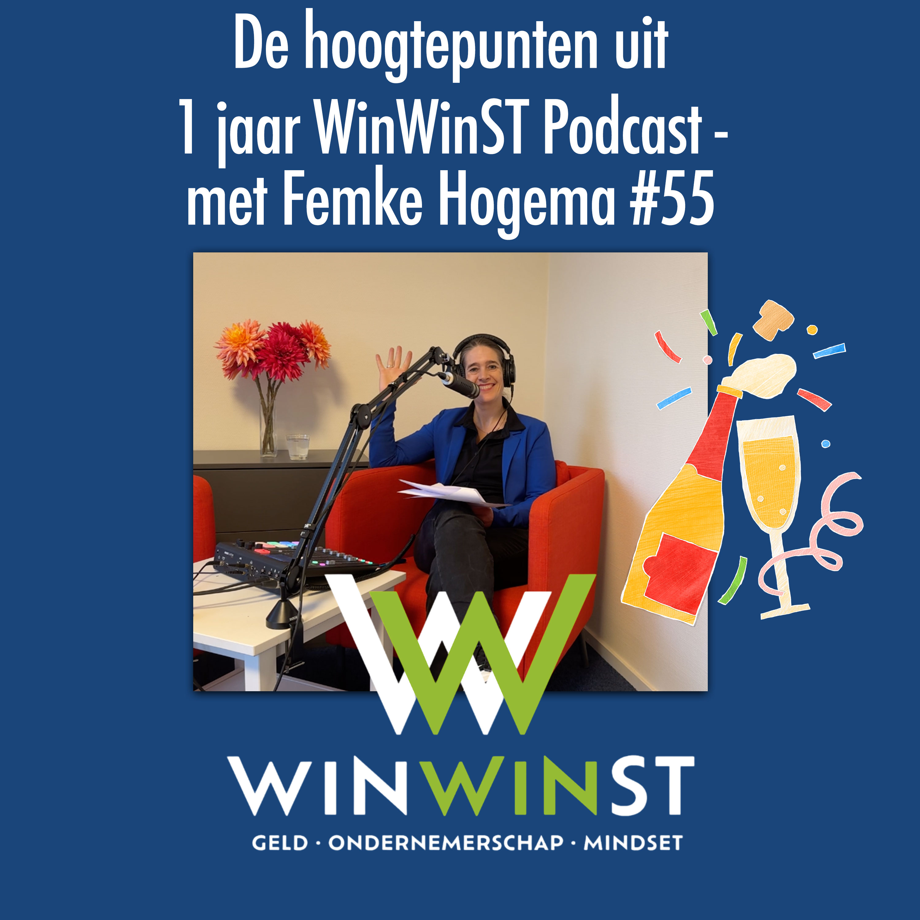 WinWinst Podcast. Geld - Ondernemerschap - Mindset