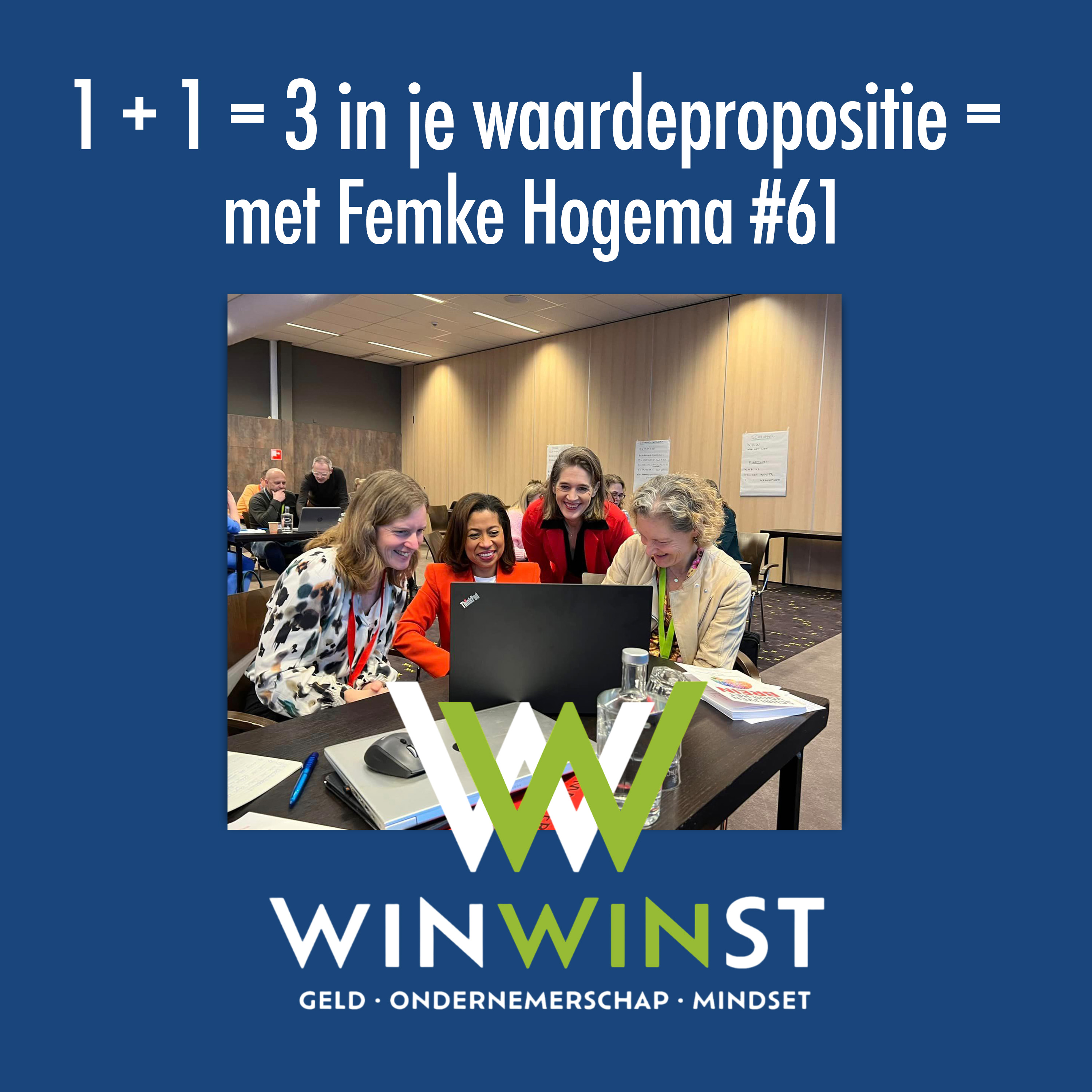 WinWinst Podcast. Geld - Ondernemerschap - Mindset