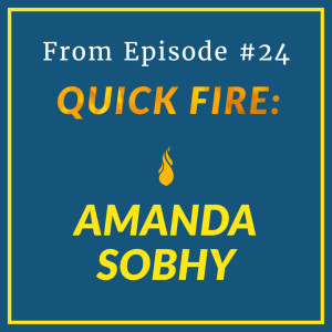 QUICK FIRE: #24 Amanda Sobhy: When you get to a crossroads... do you still want to hit the ‘drive’‪?‬