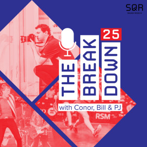 THE BREAK DOWN (TBD): #25 Our favorite live music experiences of all time & Squash photography. Joined by Chris McClintick Communications Director at US Squash.