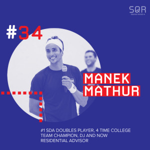#34 Manek Mathur: #1 Doubles player on SDA turned Real Estate Career.  Learn how Creativity helps him thrive in all aspect of life.