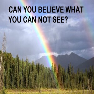 CAN YOU BELIEVE WHAT YOU CAN NOT SEE AS POSSIBLE