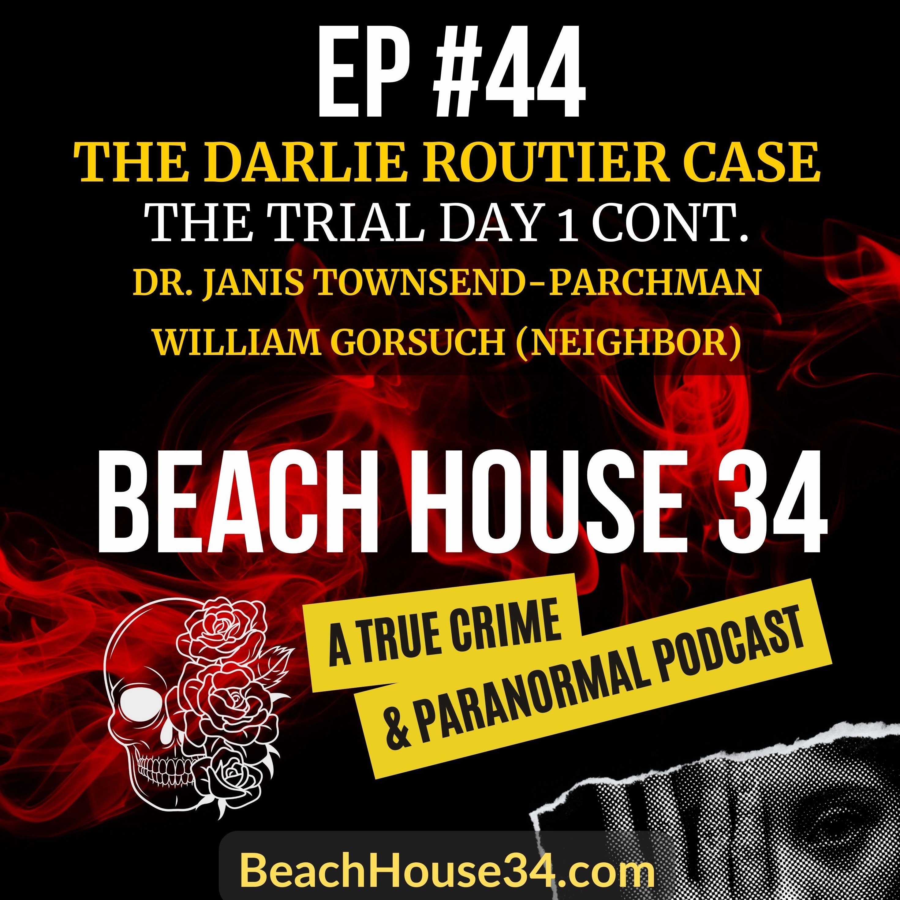 [TRUE CRIME] - Ep. 44 - Darlie Routier Trial Part 2 - The ME for Damon’s Autopsy and a Neighbor of the Routiers