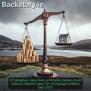O’Callaghan says less profitable banks could reduce interest rates for mortgage holders Sep 2023