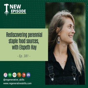 Rediscovering perennial staple food sources, with Elspeth Hay