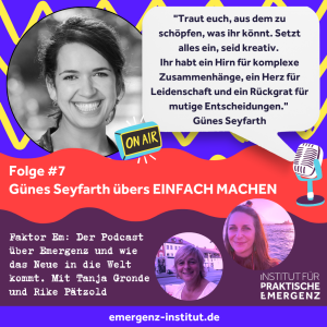 Folge #07: Günes Seyfarth übers Einfach Machen (und Start-ups)