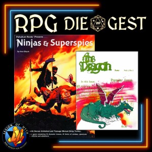 41 - Ninjas & Superspies | Dragon Magazine #1 | Player Expectations | Too much imagination