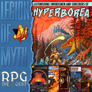 RPG Die Gest #01 | Astonishing Swordsmen & Sorcerers of Hyperborea | AD&D vs DnD