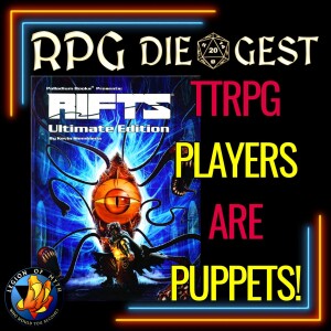 12 - Rifts Conversion Book - Earthdawn Article - Players Are Puppets