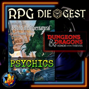 98 - BEYOND THE SUPERNATURAL Psychics Character Classes And DnD Movie Trailer