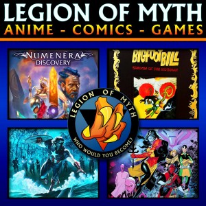 Numenera RPG | Captain America, Bigfoot Bill & Powers of X | Viva La Dirt League