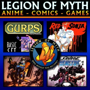 GURPS 4th Edition; Uncanny X-Men #17, Red Sonja #4 & Savage Avengers #1; Sword Art Online: Abridged