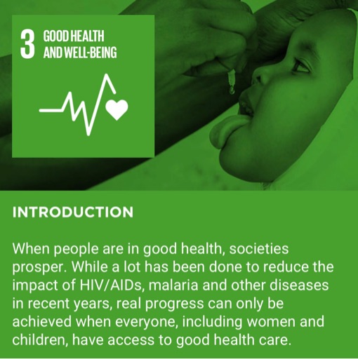 A Minute In It: SDG 3 Good Health