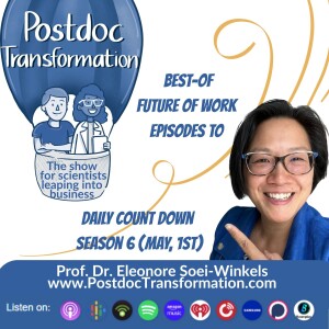 Create a time capsule to let go of being a scientist, Ep. 58, Clip 2, PostdocTransformation, Prof. Dr. Eleonore Soei-Winkels