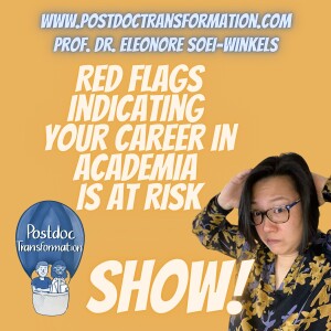 Red flags indicating your career in academia is at risk