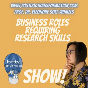 Business roles requiring research skills