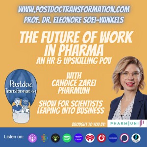 The future of work in pharma, an HR & upskilling POV, with Candice Zarrei, Pharmuni