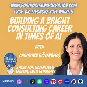 Building a bright consulting career in times of AI, with Christina Bösenberg