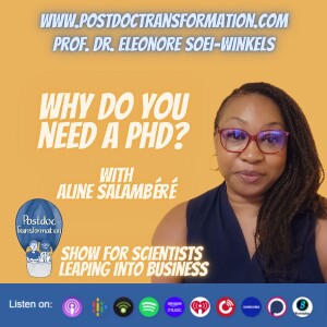 Why do you need a PhD, with Aline Salambéré