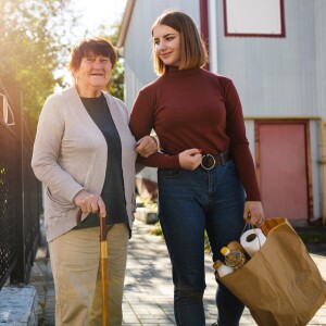 Hilde Broers en Christel Loop over Mantelzorg evenement