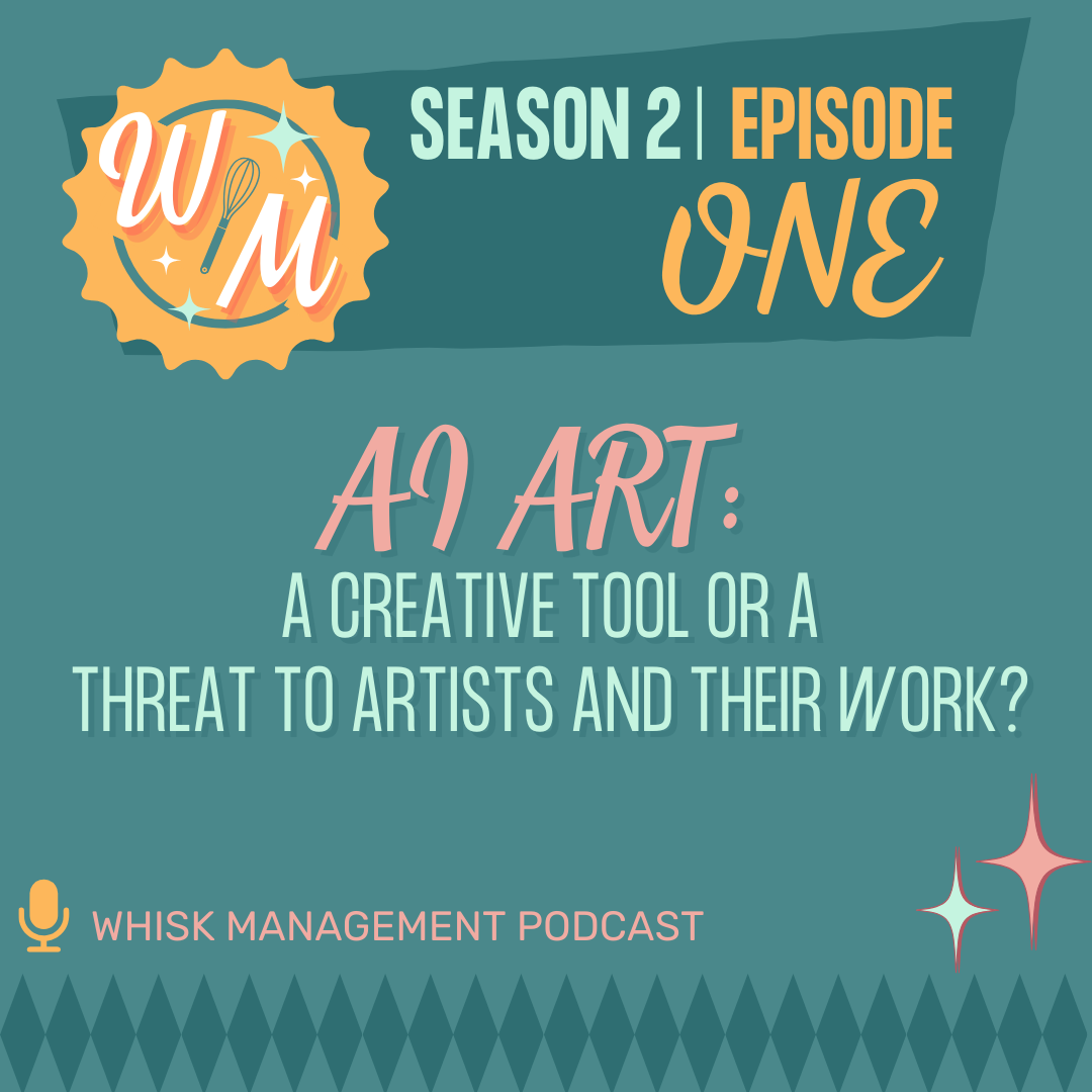 cover of episode S2 Ep. 1: AI "Art"- A Creative Tool or A Threat to Artists and Their Work?