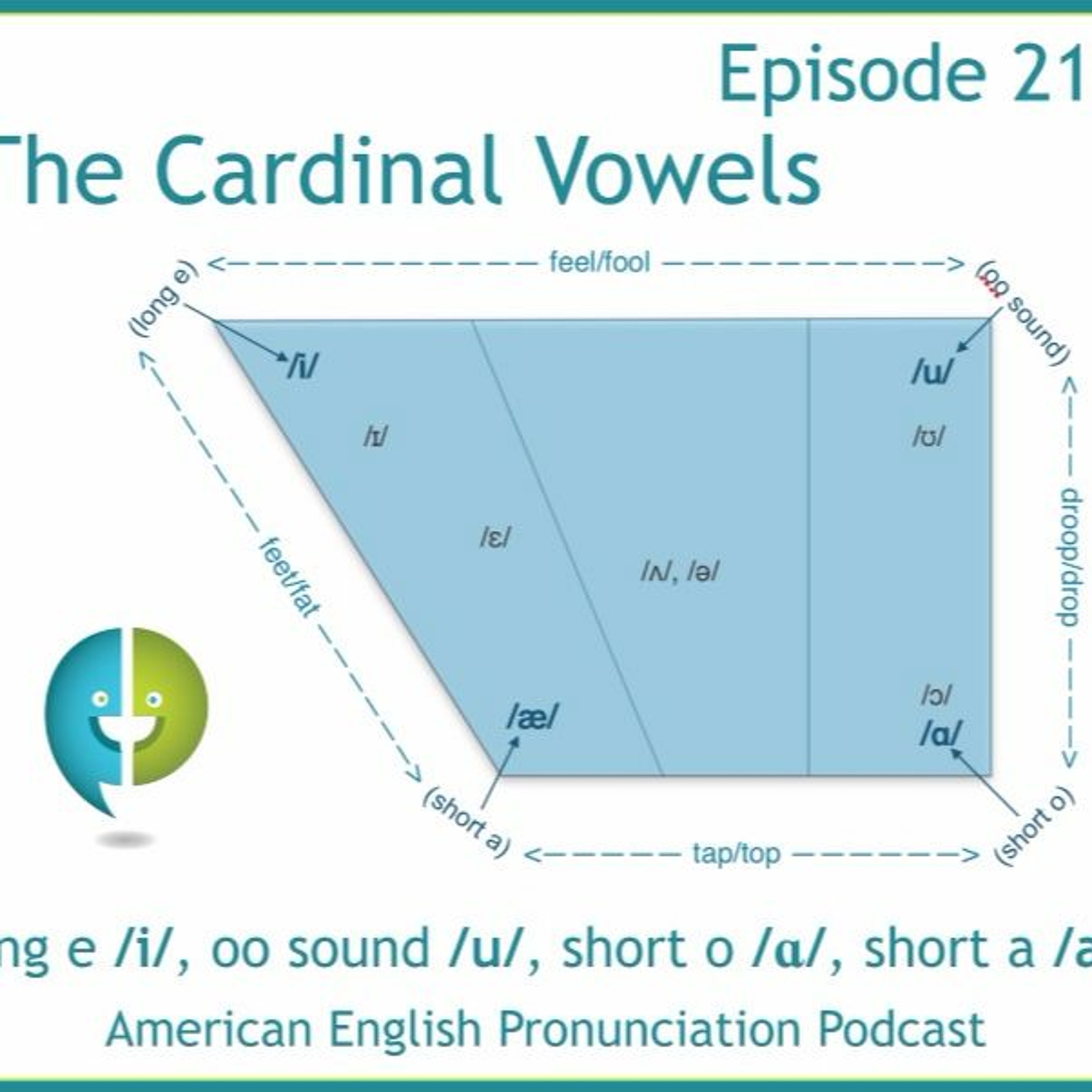 216: The Cardinal Vowels--long e /i/, oo sound /u/, short o /ɑ/, and short a /æ/