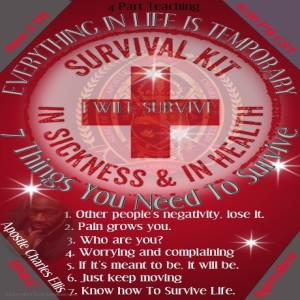 7 Things You Need To Survive - 3/4.