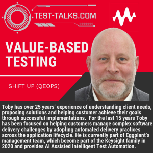 Value-Based Testing - Shift Up (QEOPS) feat. Toby Marsden