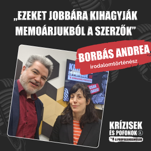 Krízisek és pofonok - S03E12 // Borbás Andrea, irodalomtörténész
