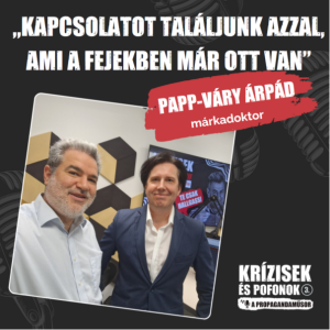 Krízisek és pofonok - S03E19 // Papp-Váry Árpád, BGE marketing mesterszak vezetője, márkadoktor