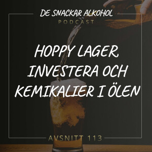 113. Hoppy Lager, Investera och Kemikalier i Ölen.