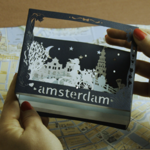ASMR Amsterdam (map tracing, soft spoken)