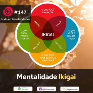 #147 - Visão do Ikigai - Aula 1 - Áudio curso Mentalidade Ikigai