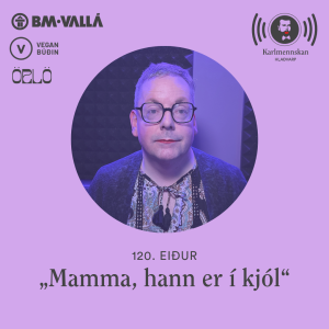 120. „Mamma, hann er í kjól“ - Hólmsteinn Eiður Guðrúnarson