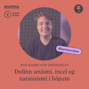 #102 Dulinn sexismi, incel og narsissismi í hópum - Bjarki Þór Grönfeldt