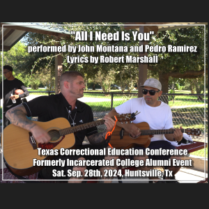 "All I Need Is You" performed by John Montana and Pedro Ramirez