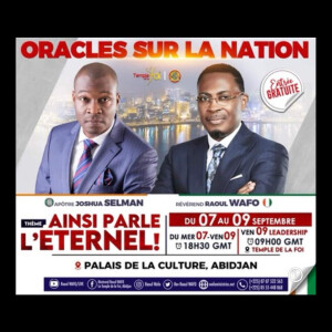 Authentic Christianity || Thus Saith The Lord || Abidjan-Cote D’ivoire || Apostle Joshua Selman ||