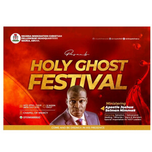 The Power of the Highest [Part 1] Luke 1:35 ||NICF Abuja ||Apostle Joshua Selman ||27/07/2022