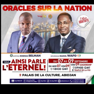 Birthing Prophetic Seasons || Thus Saith The Lord || Abidjan-Cote D’ivoire || Apostle Joshua Selman