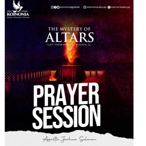 PRAYER SESSION ||LET THEM HAVE DOMINION PART TWO [THE MYSTERY OF ALTARS] ||17/07/2022