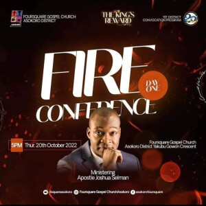 The Rewarder (Rev.22:12) ||Foursquare Gospel Centre || Abuja-Nigeria || Apostle Joshua Selman
